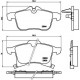 Комплект гальмівних накладок, дискове гальмо P 59 045 BREMBO