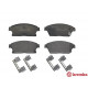 Комплект гальмівних накладок, дискове гальмо P 59 077 BREMBO