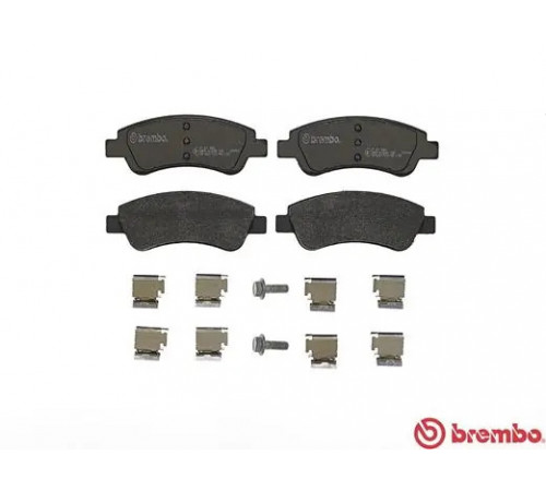 Комплект гальмівних накладок, дискове гальмо P 61 066 BREMBO