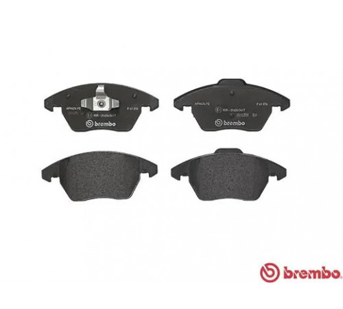 Комплект гальмівних накладок, дискове гальмо P 61 076 BREMBO