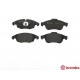 Комплект гальмівних накладок, дискове гальмо P 61 083 BREMBO