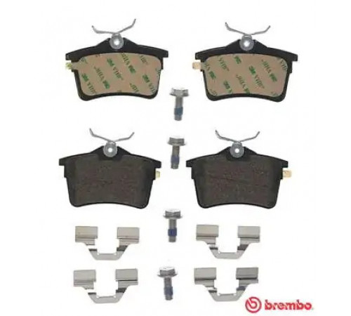Комплект гальмівних накладок, дискове гальмо P 61 084 BREMBO