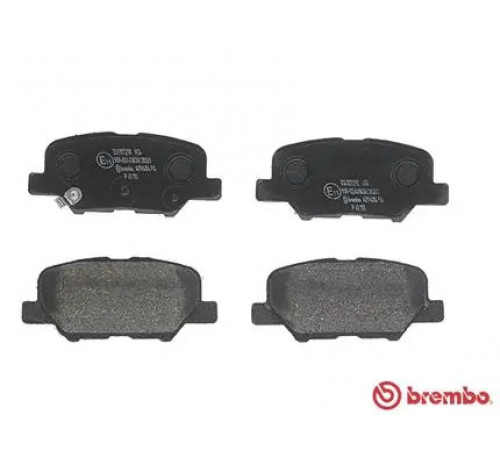 Комплект гальмівних накладок, дискове гальмо P 61 111 BREMBO