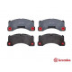 Комплект гальмівних накладок, дискове гальмо P 65 021 BREMBO