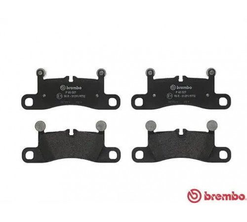 Комплект гальмівних накладок, дискове гальмо P 65 027 BREMBO