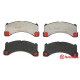 Комплект гальмівних накладок, дискове гальмо P 65 033 BREMBO