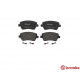 Комплект гальмівних накладок, дискове гальмо P 68 033 BREMBO