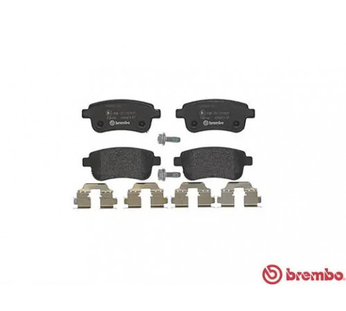 Комплект гальмівних накладок, дискове гальмо P 68 041 BREMBO