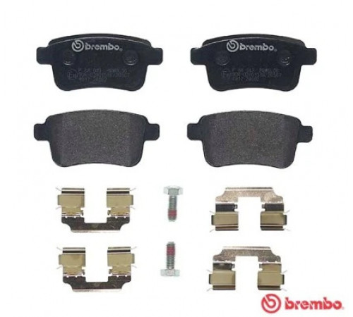 Комплект гальмівних накладок, дискове гальмо P 68 043 BREMBO