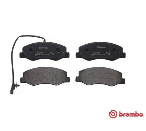 Комплект гальмівних накладок, дискове гальмо P 68 061 BREMBO