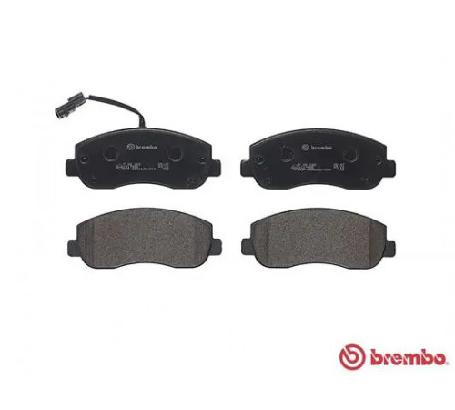 Комплект гальмівних накладок, дискове гальмо P 68 062 BREMBO