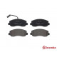 Комплект гальмівних накладок, дискове гальмо P 68 062 BREMBO