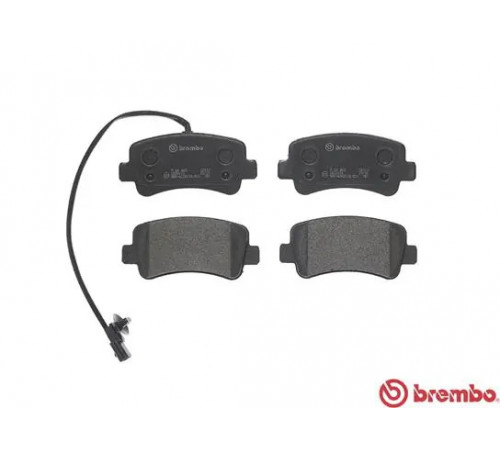 Комплект гальмівних накладок, дискове гальмо P 68 063 BREMBO