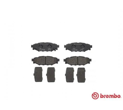 Комплект гальмівних накладок, дискове гальмо P 78 020 BREMBO
