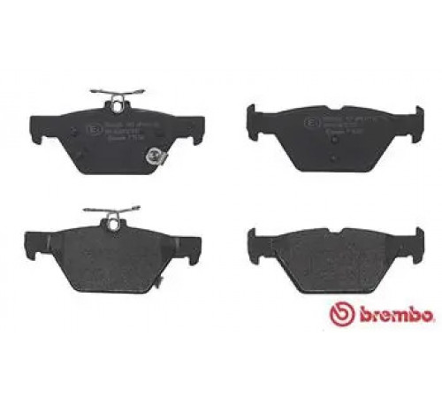 Комплект гальмівних накладок, дискове гальмо P 78 026 BREMBO