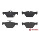 Комплект гальмівних накладок, дискове гальмо P 78 026 BREMBO