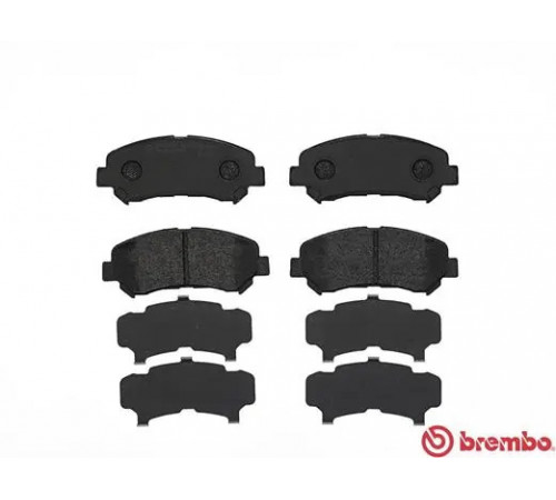 Комплект гальмівних накладок, дискове гальмо P 79 028 BREMBO