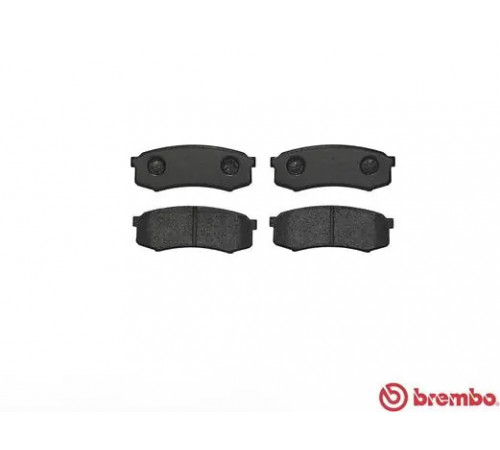 Комплект гальмівних накладок, дискове гальмо P 83 024 BREMBO