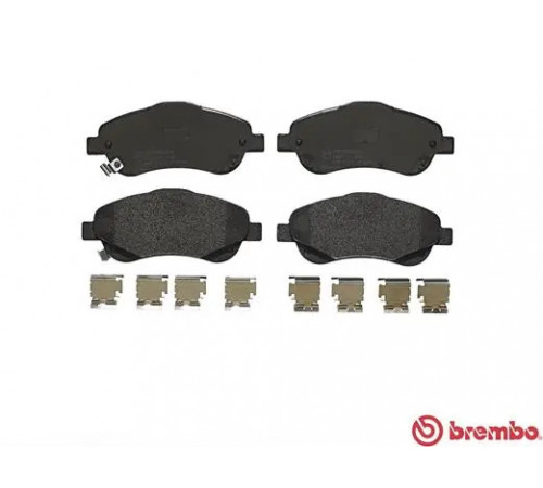 Комплект гальмівних накладок, дискове гальмо P 83 046 BREMBO