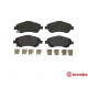 Комплект гальмівних накладок, дискове гальмо P 83 046 BREMBO