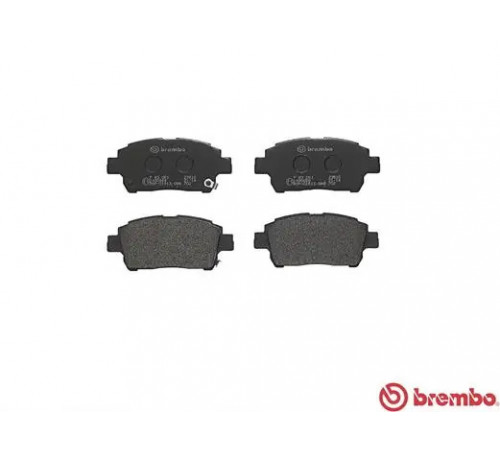Комплект гальмівних накладок, дискове гальмо P 83 051 BREMBO
