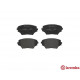 Комплект гальмівних накладок, дискове гальмо P 83 055 BREMBO