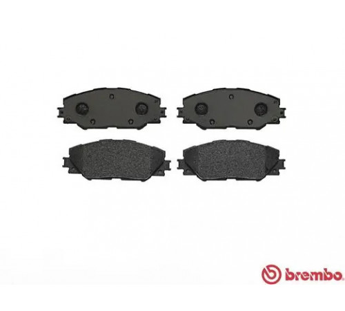 Комплект гальмівних накладок, дискове гальмо P 83 071 BREMBO