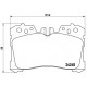 Комплект гальмівних накладок, дискове гальмо P 83 075 BREMBO