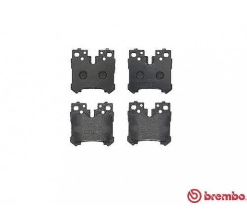 Комплект гальмівних накладок, дискове гальмо P 83 076 BREMBO