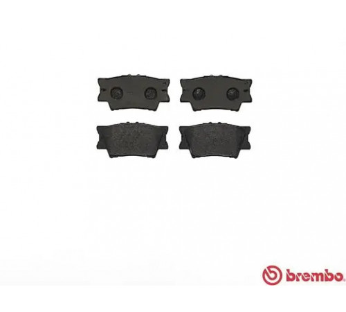 Комплект гальмівних накладок, дискове гальмо P 83 089 BREMBO