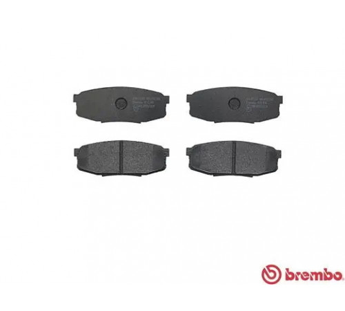 Комплект гальмівних накладок, дискове гальмо P 83 098 BREMBO