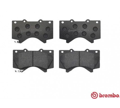Комплект гальмівних накладок, дискове гальмо P 83 107 BREMBO