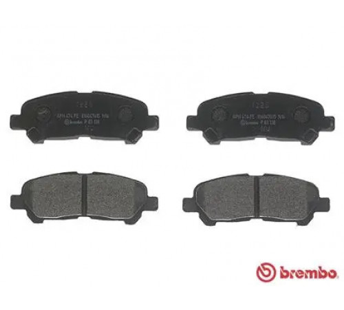 Комплект гальмівних накладок, дискове гальмо P 83 138 BREMBO