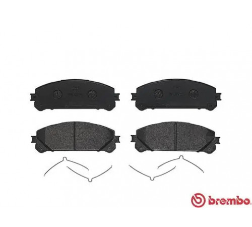 Комплект гальмівних накладок, дискове гальмо P 83 145 BREMBO