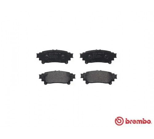 Комплект гальмівних накладок, дискове гальмо P 83 152 BREMBO