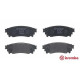 Комплект гальмівних накладок, дискове гальмо P 83 166 BREMBO