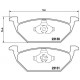 Комплект гальмівних накладок, дискове гальмо P 85 041 BREMBO