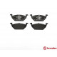 Комплект гальмівних накладок, дискове гальмо P 85 041 BREMBO