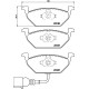 Комплект гальмівних накладок, дискове гальмо P 85 072 BREMBO