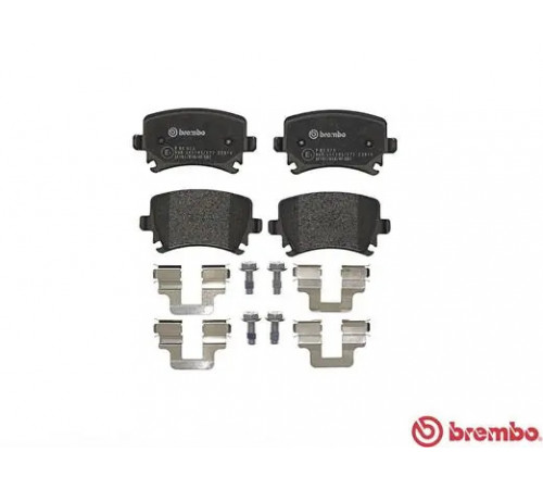 Комплект гальмівних накладок, дискове гальмо P 85 073 BREMBO