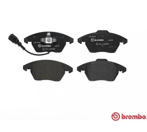 Комплект гальмівних накладок, дискове гальмо P 85 075 BREMBO