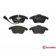 Комплект гальмівних накладок, дискове гальмо P 85 075 BREMBO
