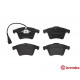 Комплект гальмівних накладок, дискове гальмо P 85 082 BREMBO