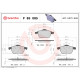 Комплект гальмівних накладок, дискове гальмо P 85 085 BREMBO