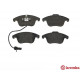 Комплект гальмівних накладок, дискове гальмо P 85 113 BREMBO