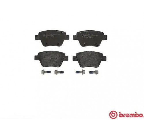 Комплект гальмівних накладок, дискове гальмо P 85 114 BREMBO