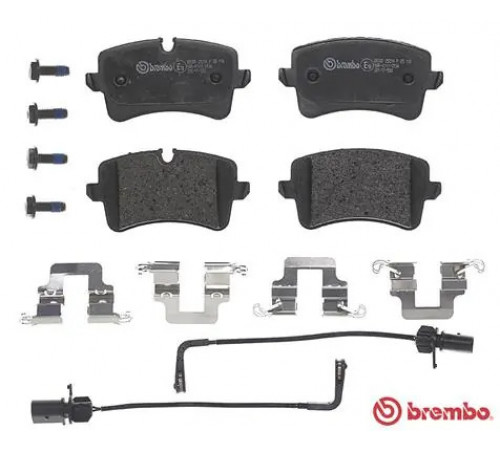 Комплект гальмівних накладок, дискове гальмо P 85 118 BREMBO