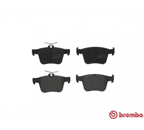 Комплект гальмівних накладок, дискове гальмо P 85 124 BREMBO