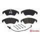 Комплект гальмівних накладок, дискове гальмо P 85 145 BREMBO