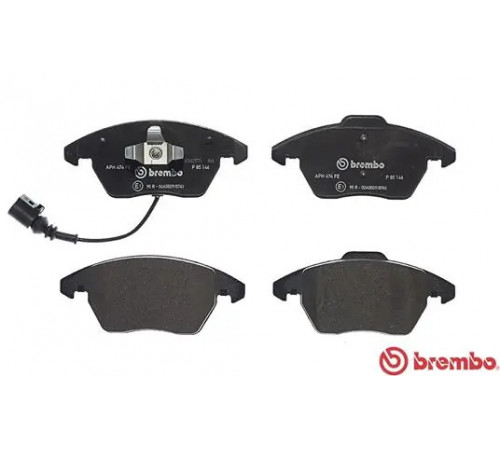 Комплект гальмівних накладок, дискове гальмо P 85 146 BREMBO